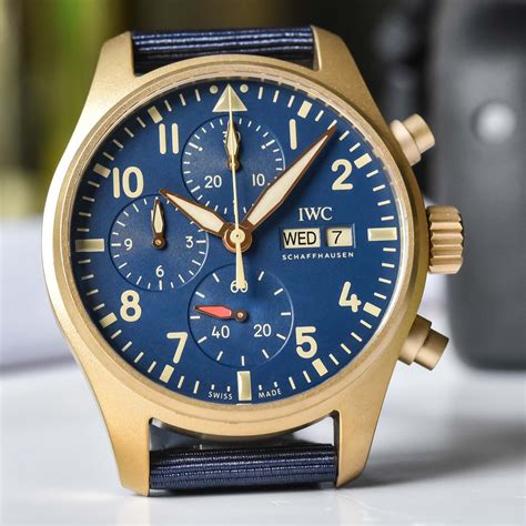 iwc bronzo|iwc chronograph 41.